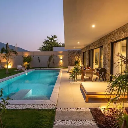Viohouses 4- Luxury Private Korunakli Oezel Havuzlu * 페티예